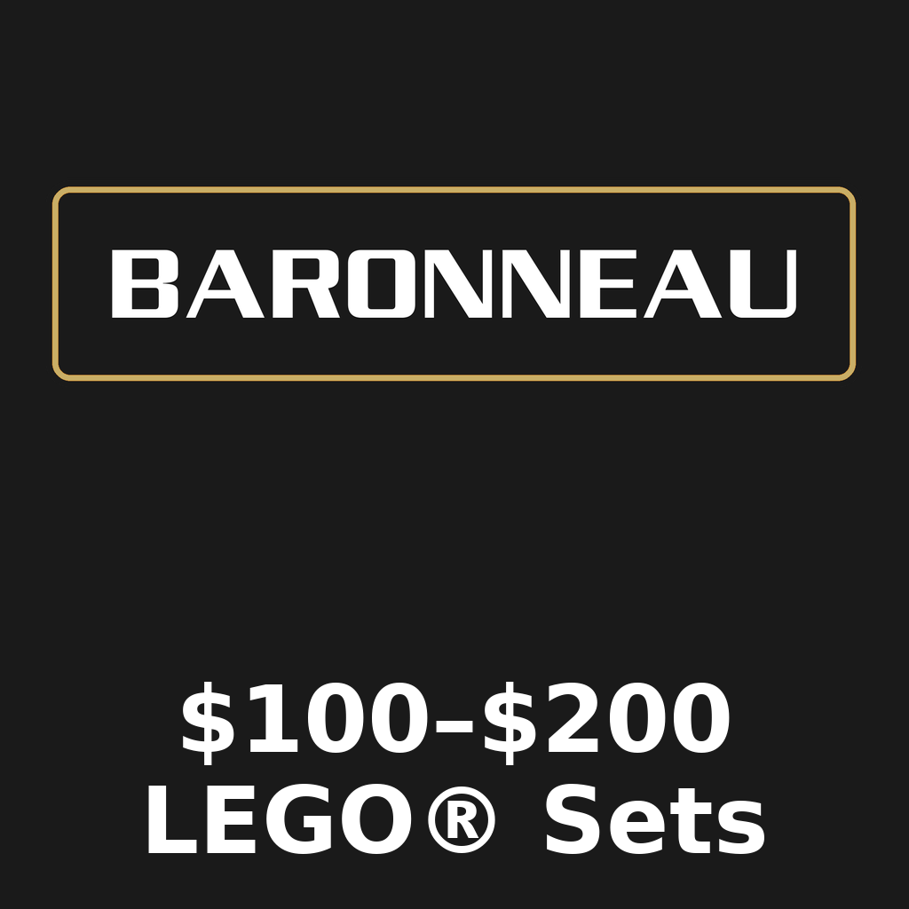 $100–$200 LEGO® Sets