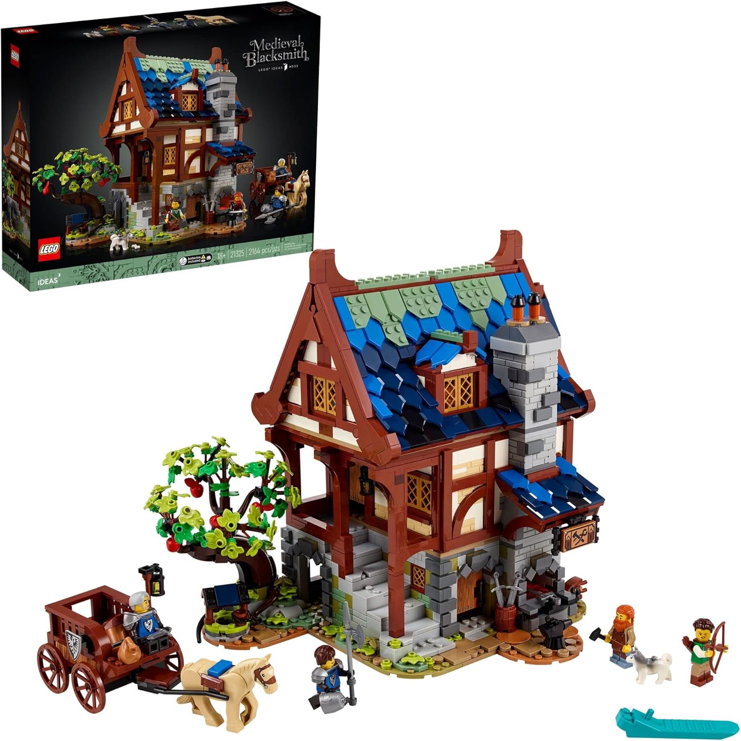 LEGO Ideas Medieval Blacksmith #21325