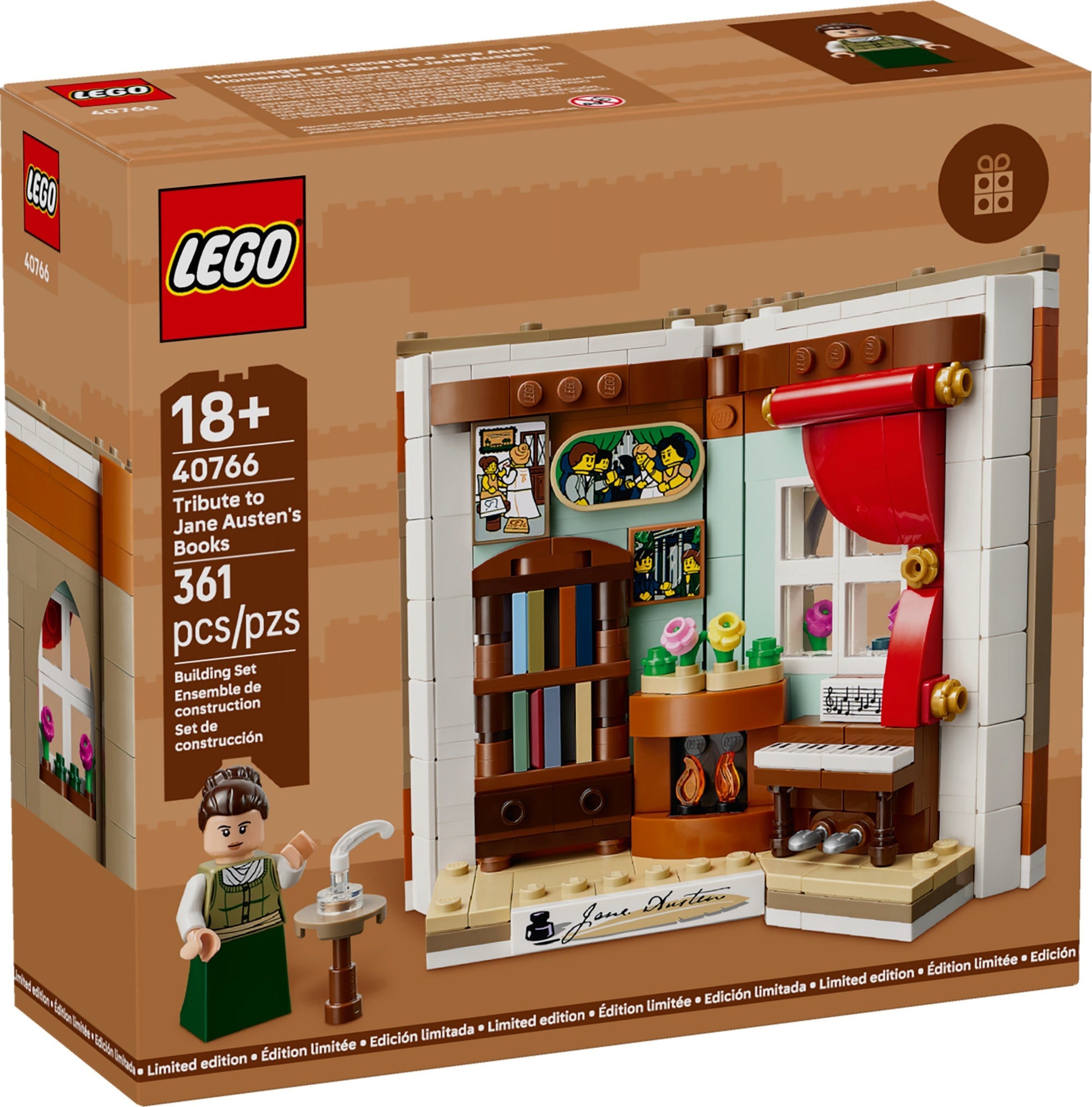 LEGO Tribute to Jane Austen's Books #40766