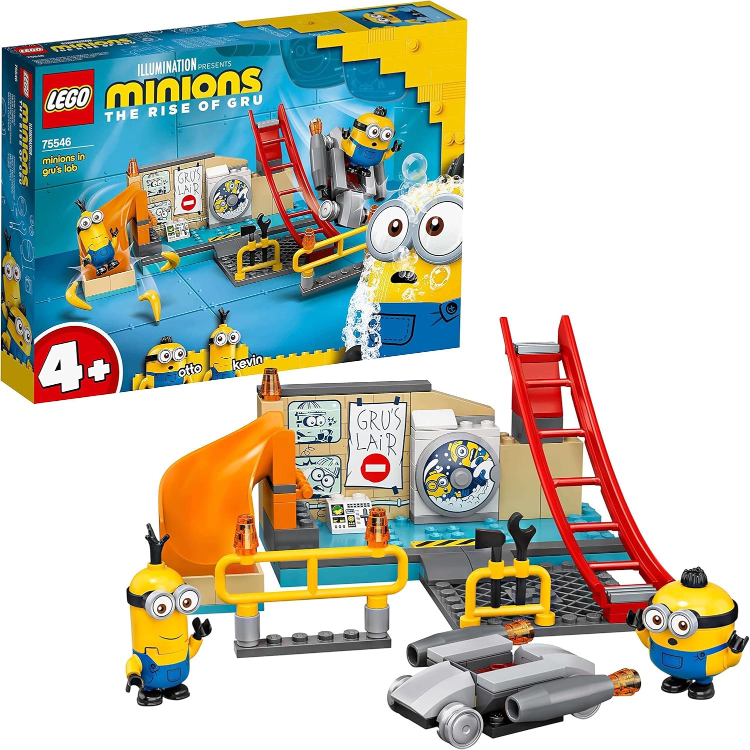 LEGO Minions: The Rise of Gru - Minions in Gru's Lab #75546