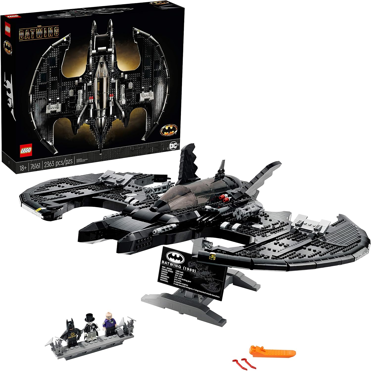 LEGO DC Batman 1989 Batwing #76161