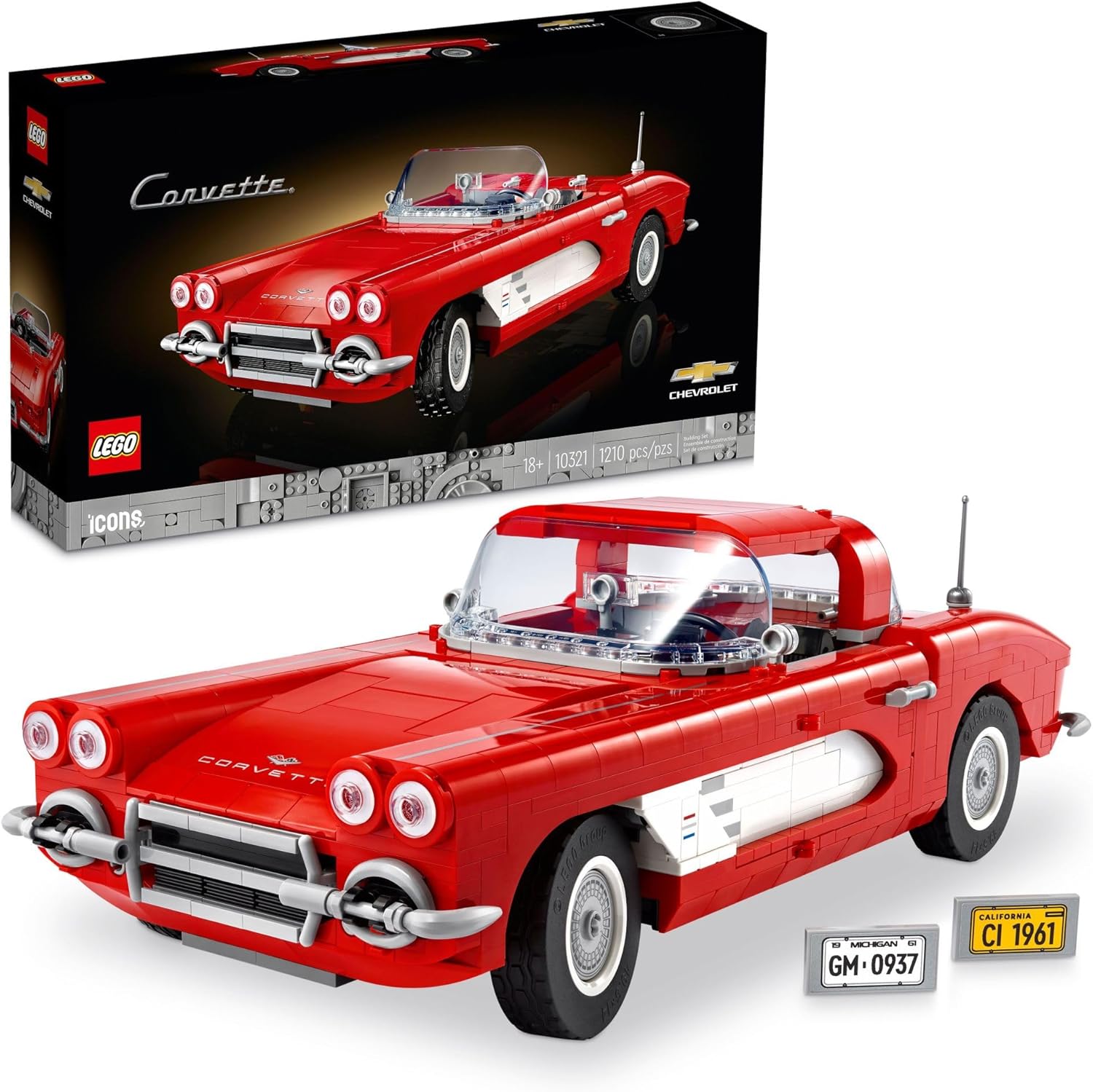 LEGO Icons Corvette #10321