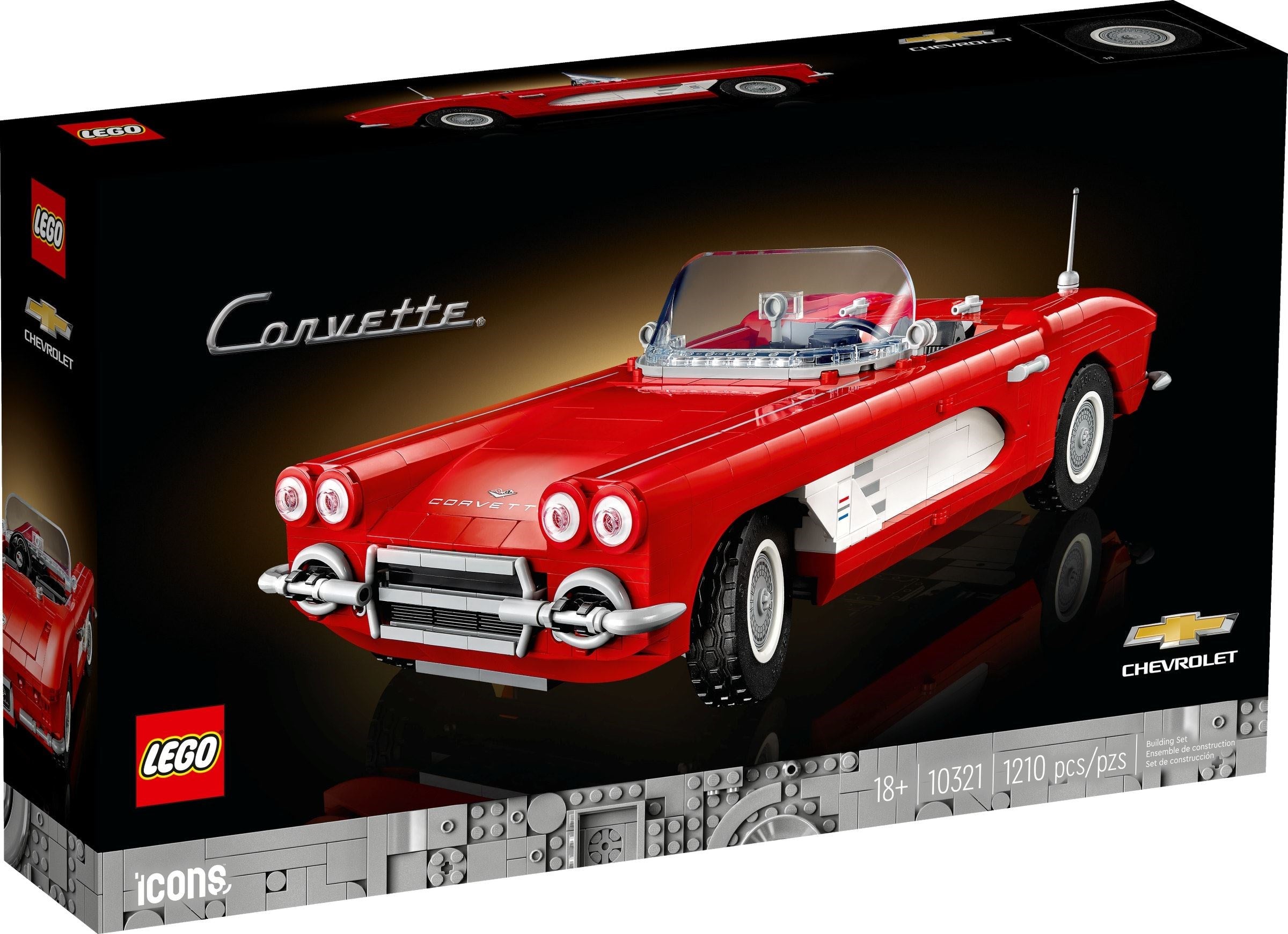 LEGO Icons Corvette #10321