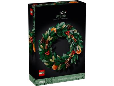LEGO Icons The Botanical Collection Wreath 10340
