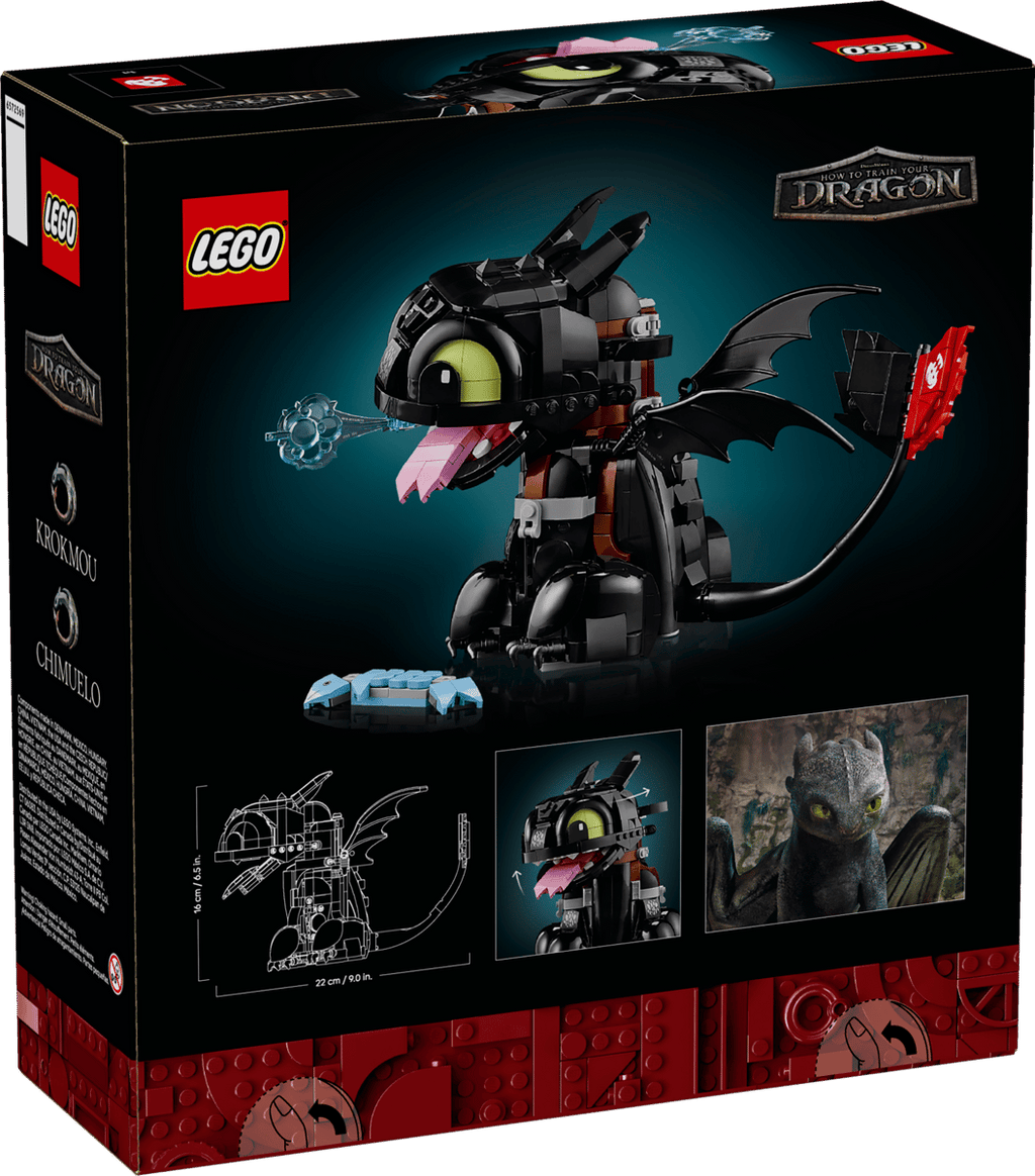 LEGO® Icons How To Train Your Dragon: Toothless 10375