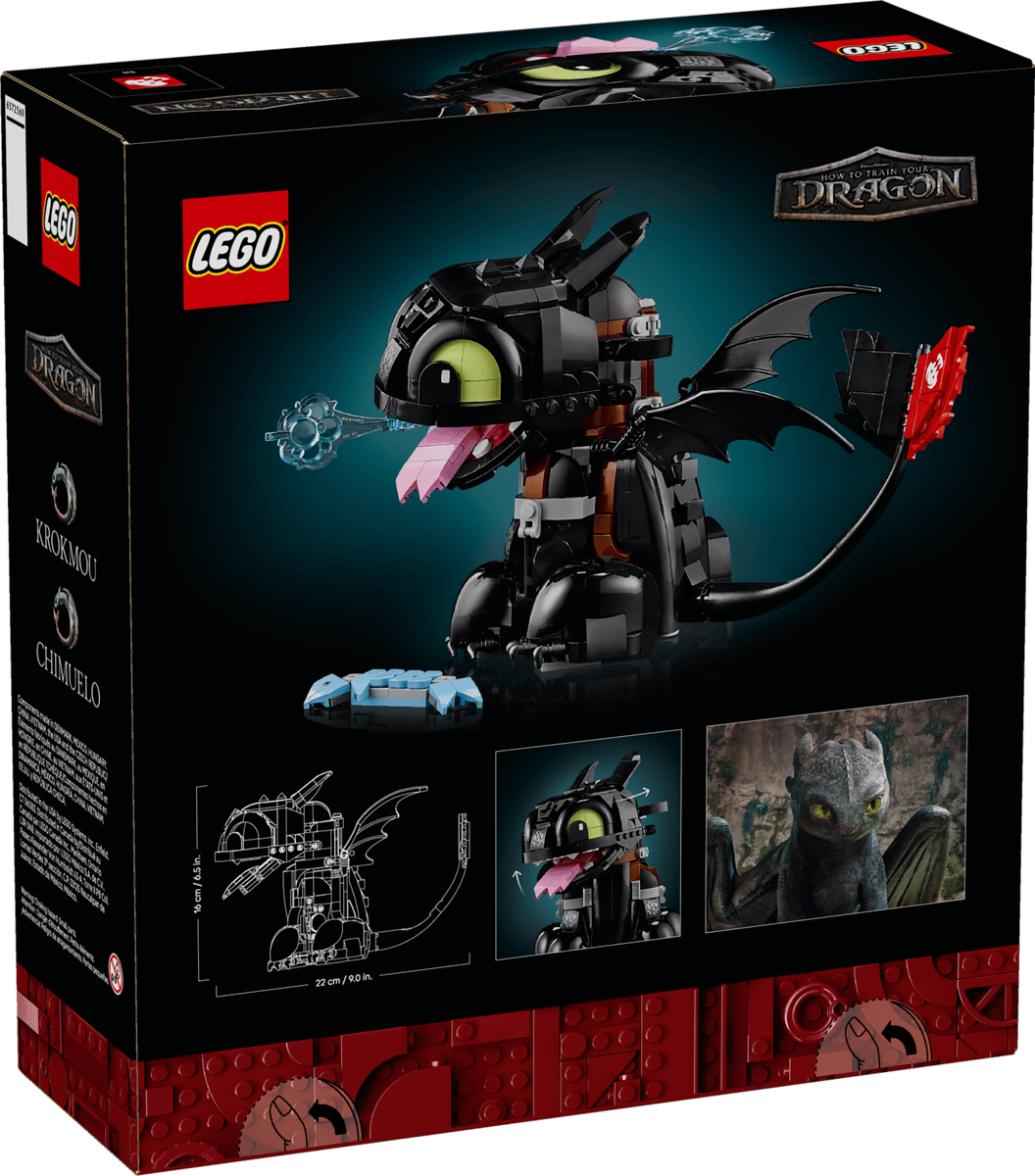 LEGO® Icons How To Train Your Dragon: Toothless 10375