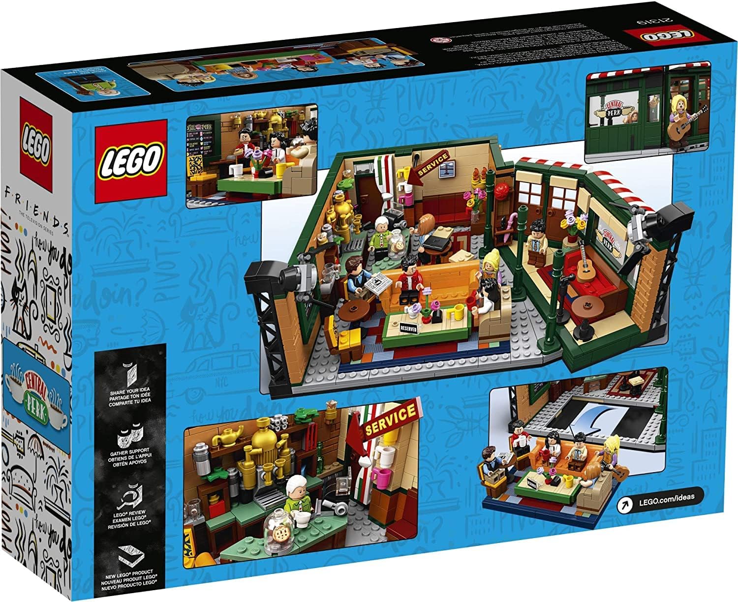 LEGO Ideas FRIENDS Central Perk n° 21319