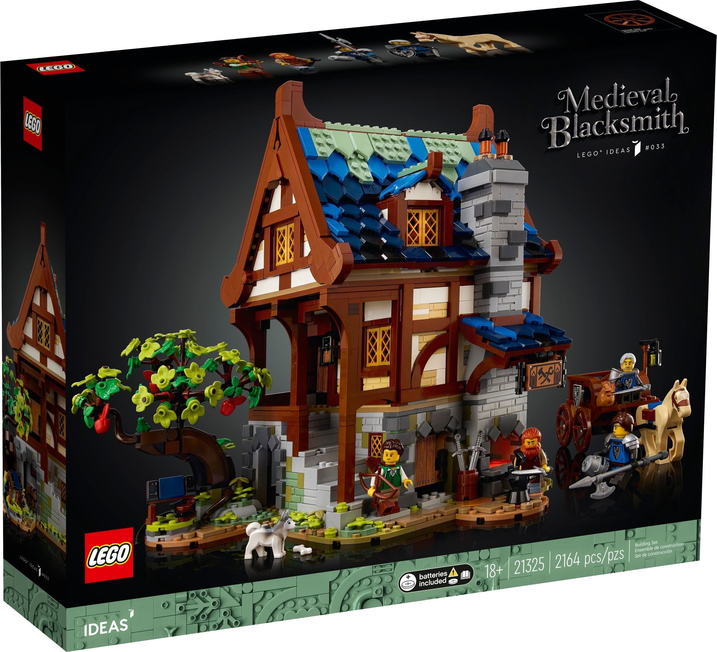 LEGO Ideas Medieval Blacksmith #21325