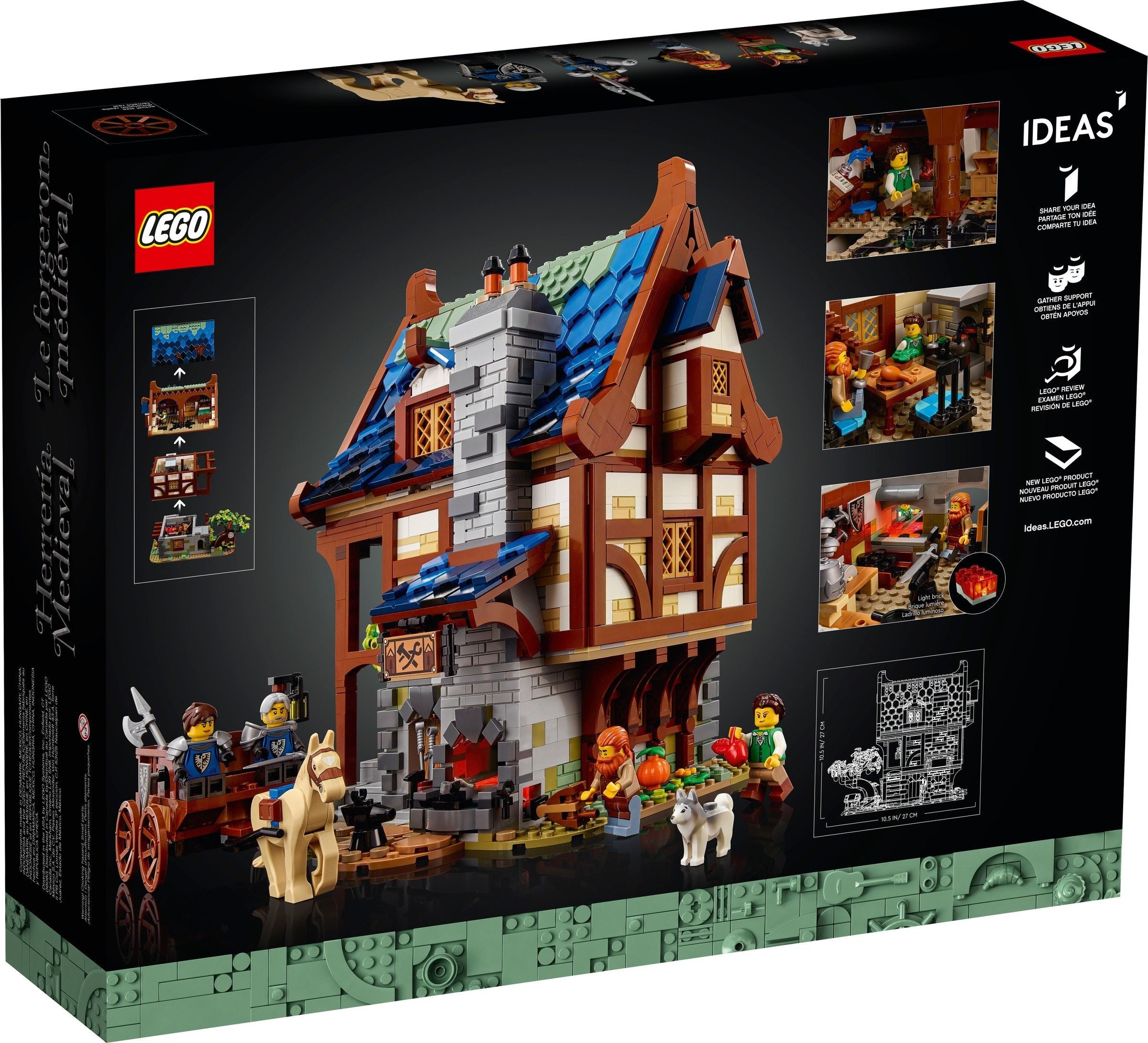 LEGO Ideas Medieval Blacksmith #21325