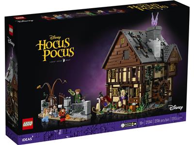 LEGO Ideas Hocus Pocus The Sanderson Sisters Cottage 21341