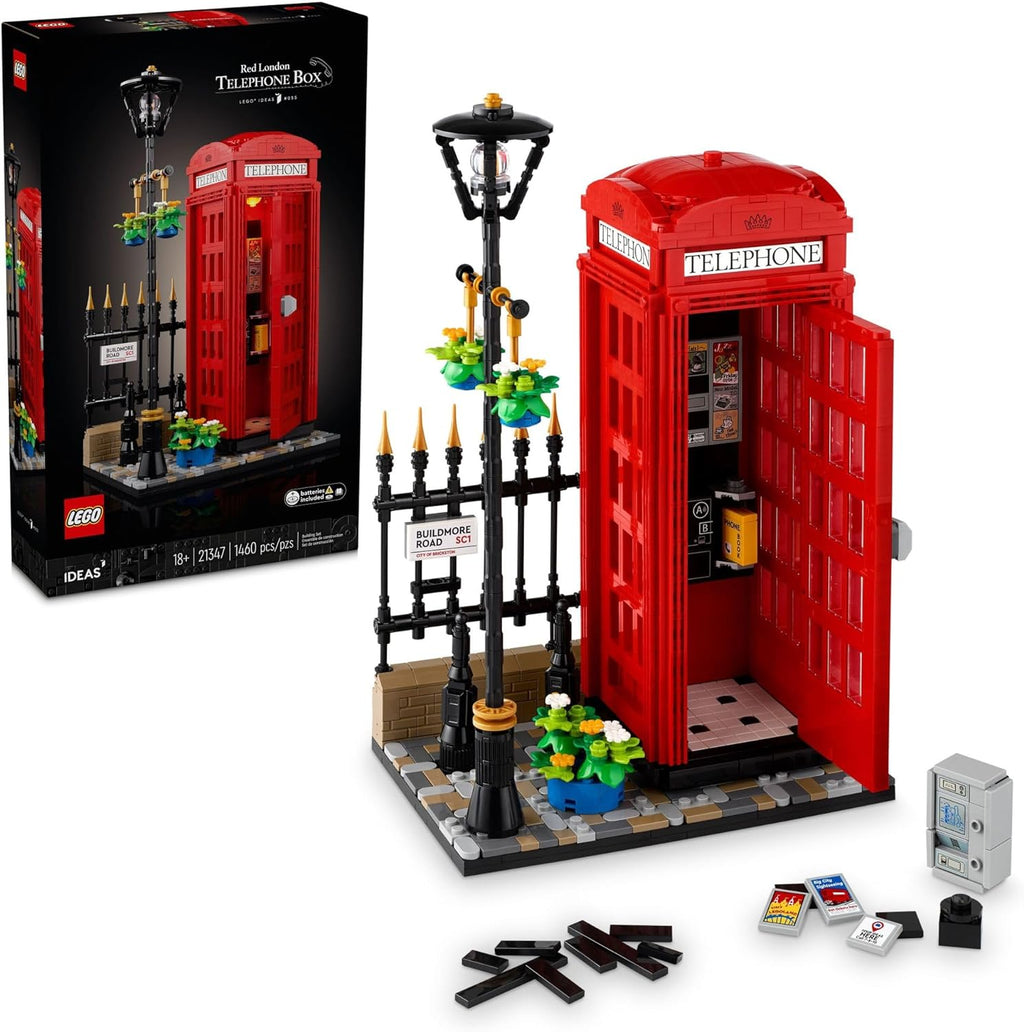 LEGO Ideas Red London Telephone Box 21347