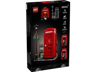 LEGO Ideas Red London Telephone Box 21347