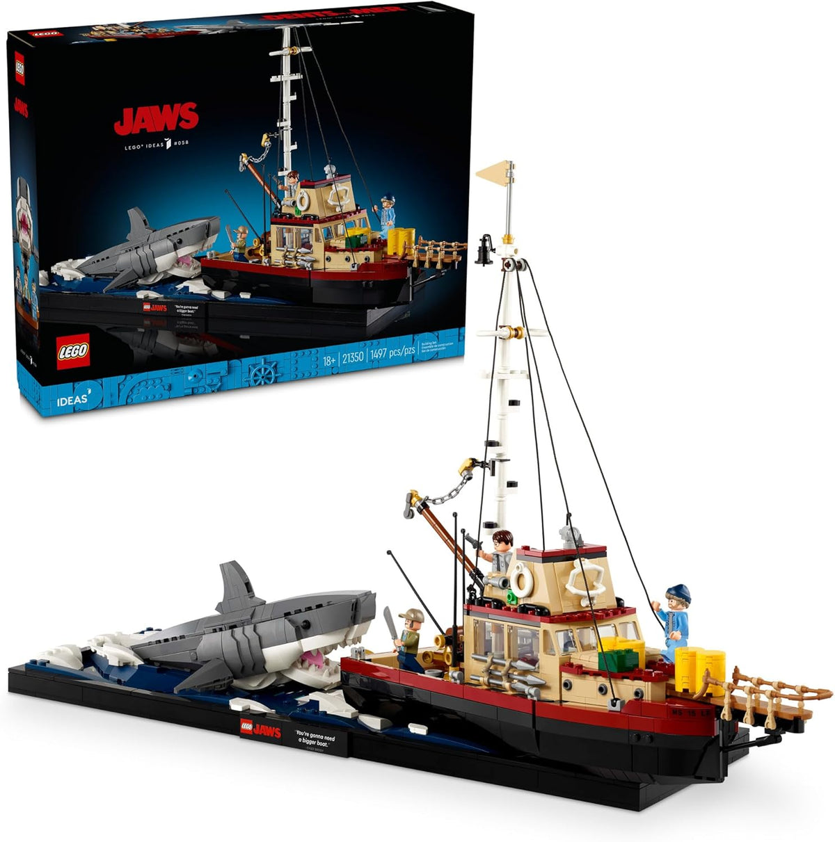 LEGO® Ideas Jaws 21350