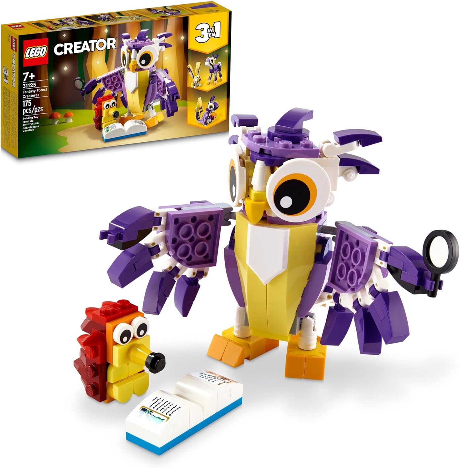 LEGO Creator 3 in 1 Fantasy Forest Creatures #31125