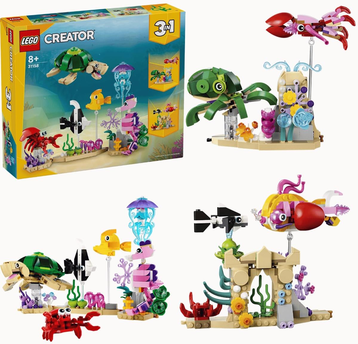 LEGO Creator 3-in-1 Sea Animals 31158