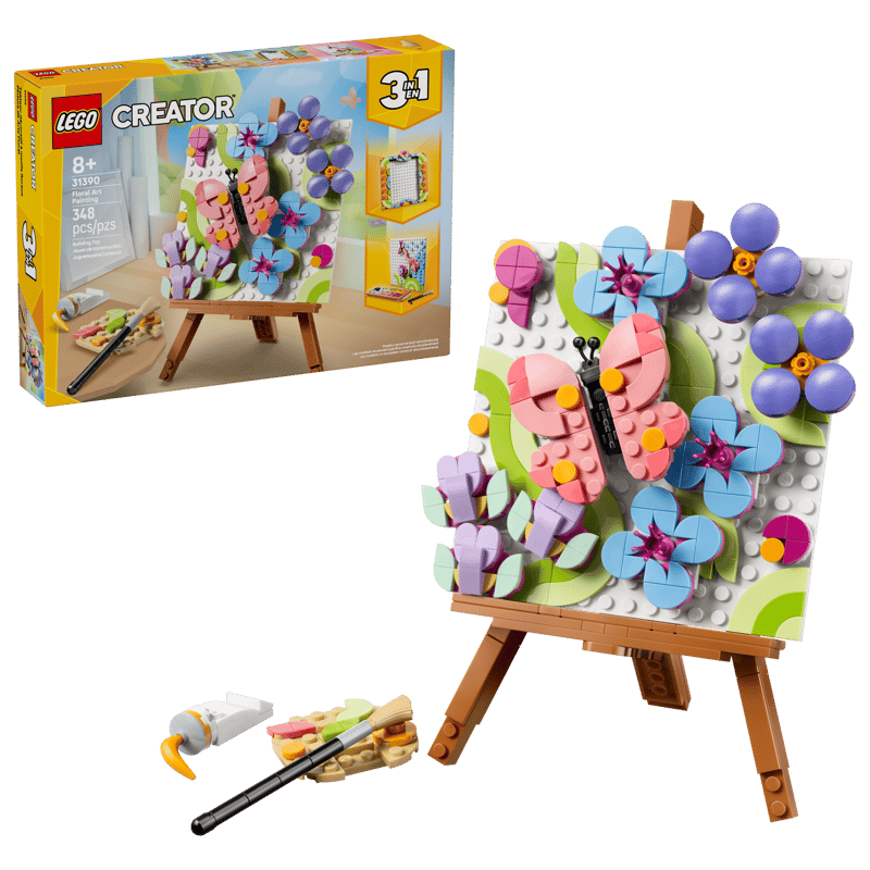 LEGO® Creator 3-in-1 Floral Art Decor Painting