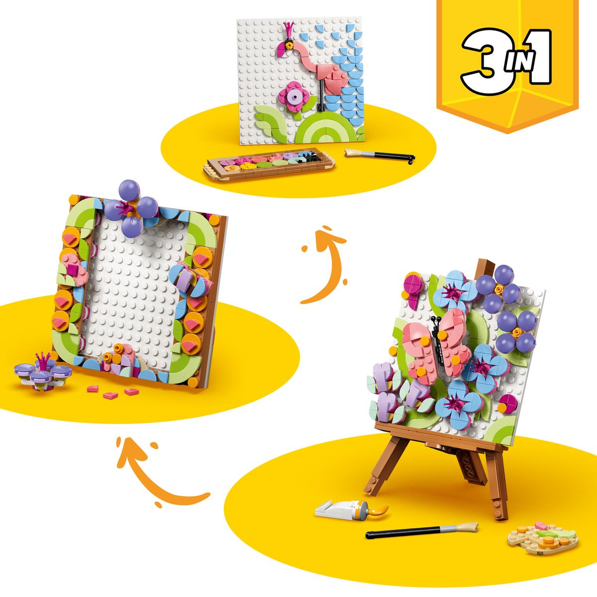 LEGO® Creator 3-in-1 Floral Art Decor Painting