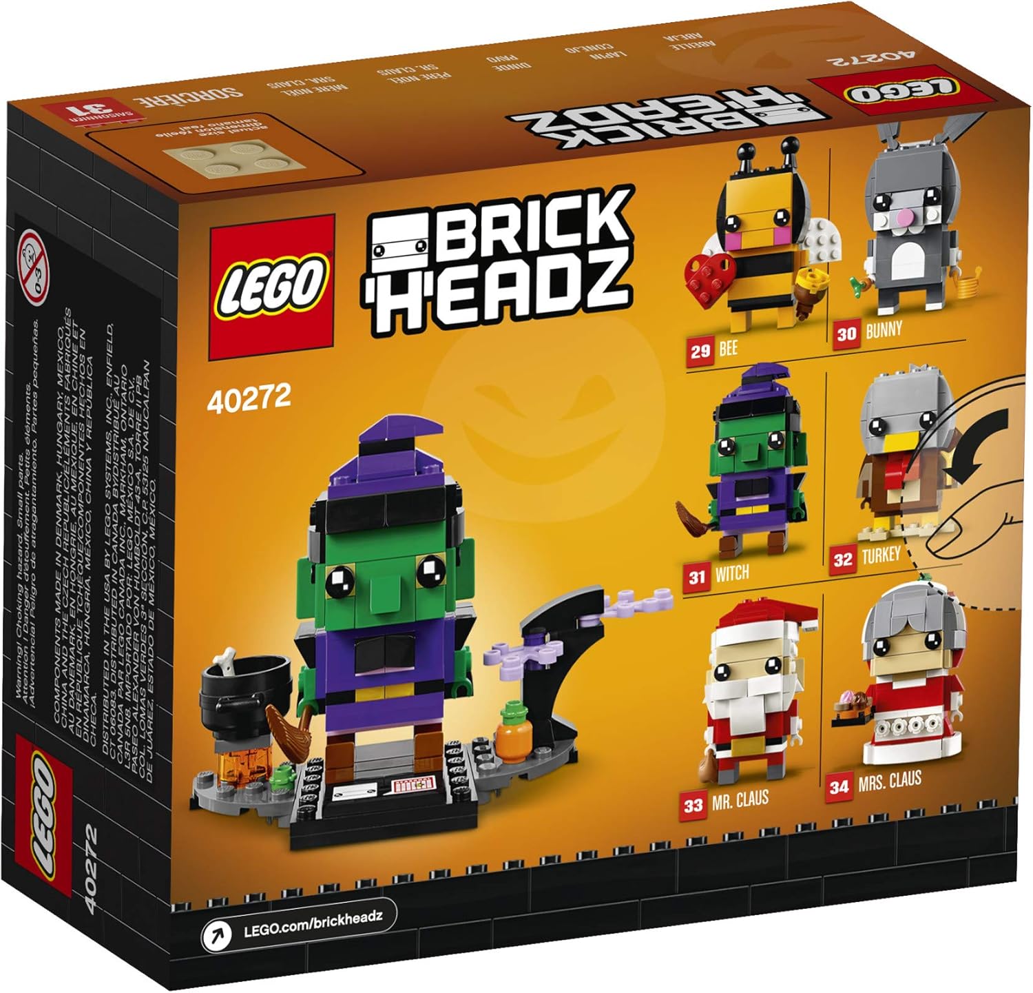 LEGO Brickheadz Halloween Witch #40272