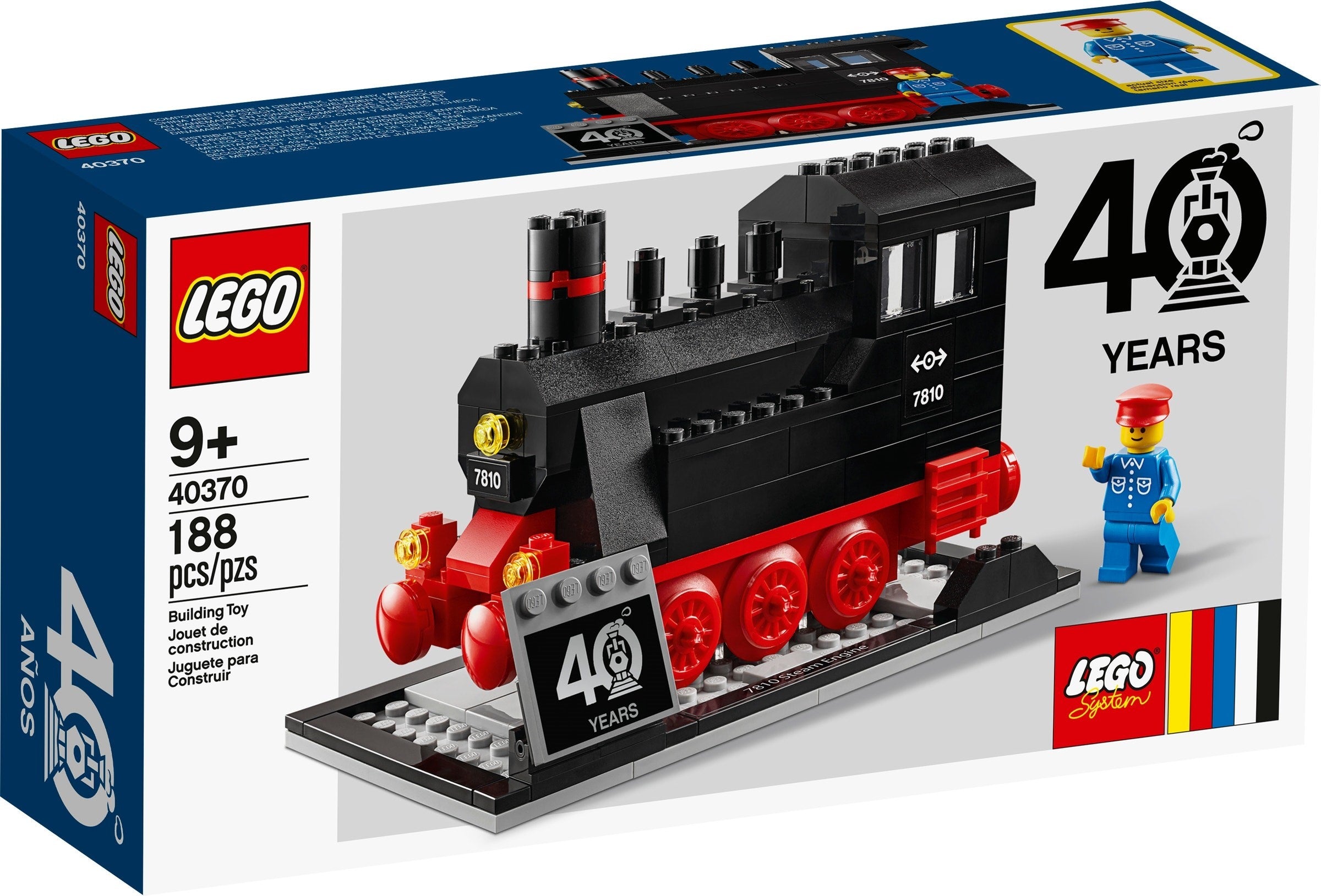 LEGO Trains 40th Anniversary Set #40370