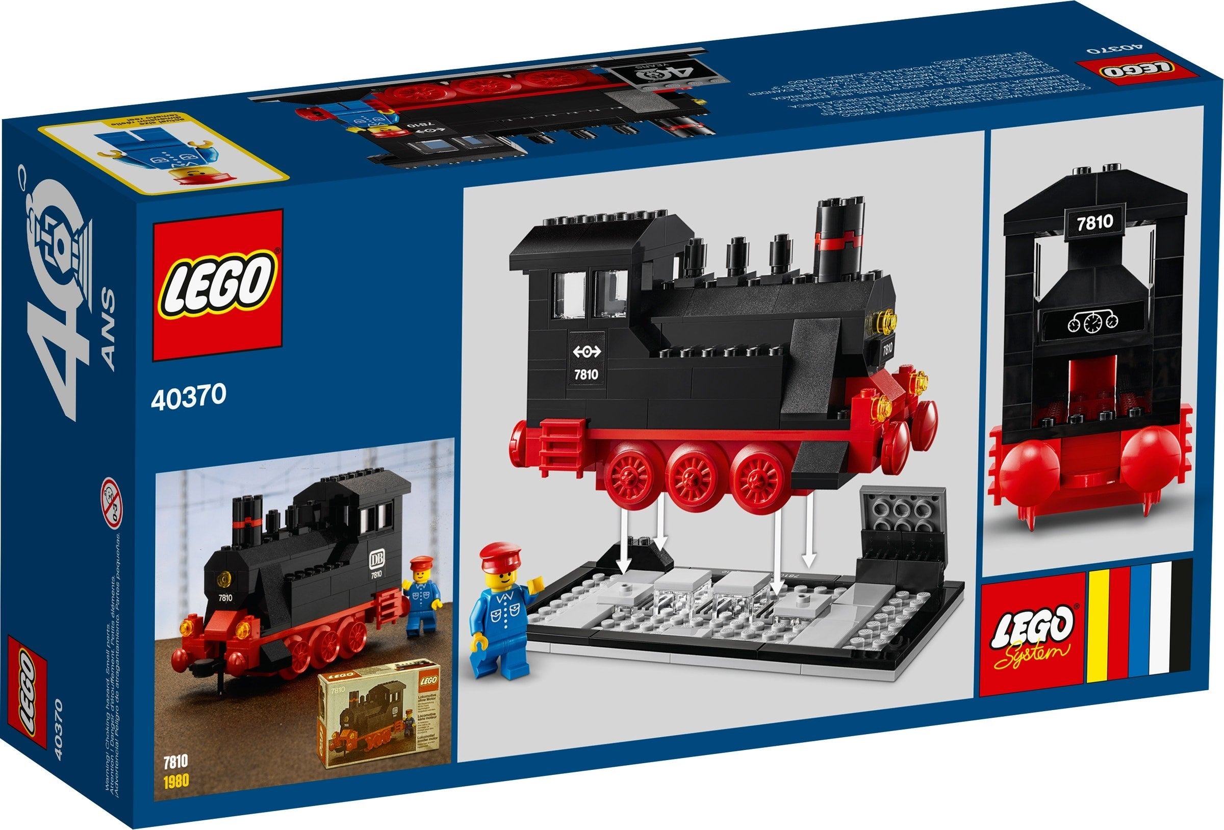 LEGO Trains 40th Anniversary Set #40370