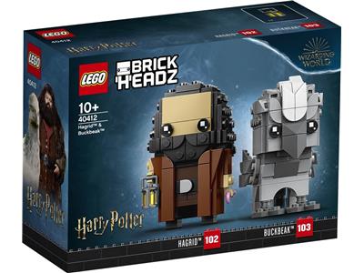 LEGO Harry Potter Hagrid & Buckbeak Brickheadz #40412