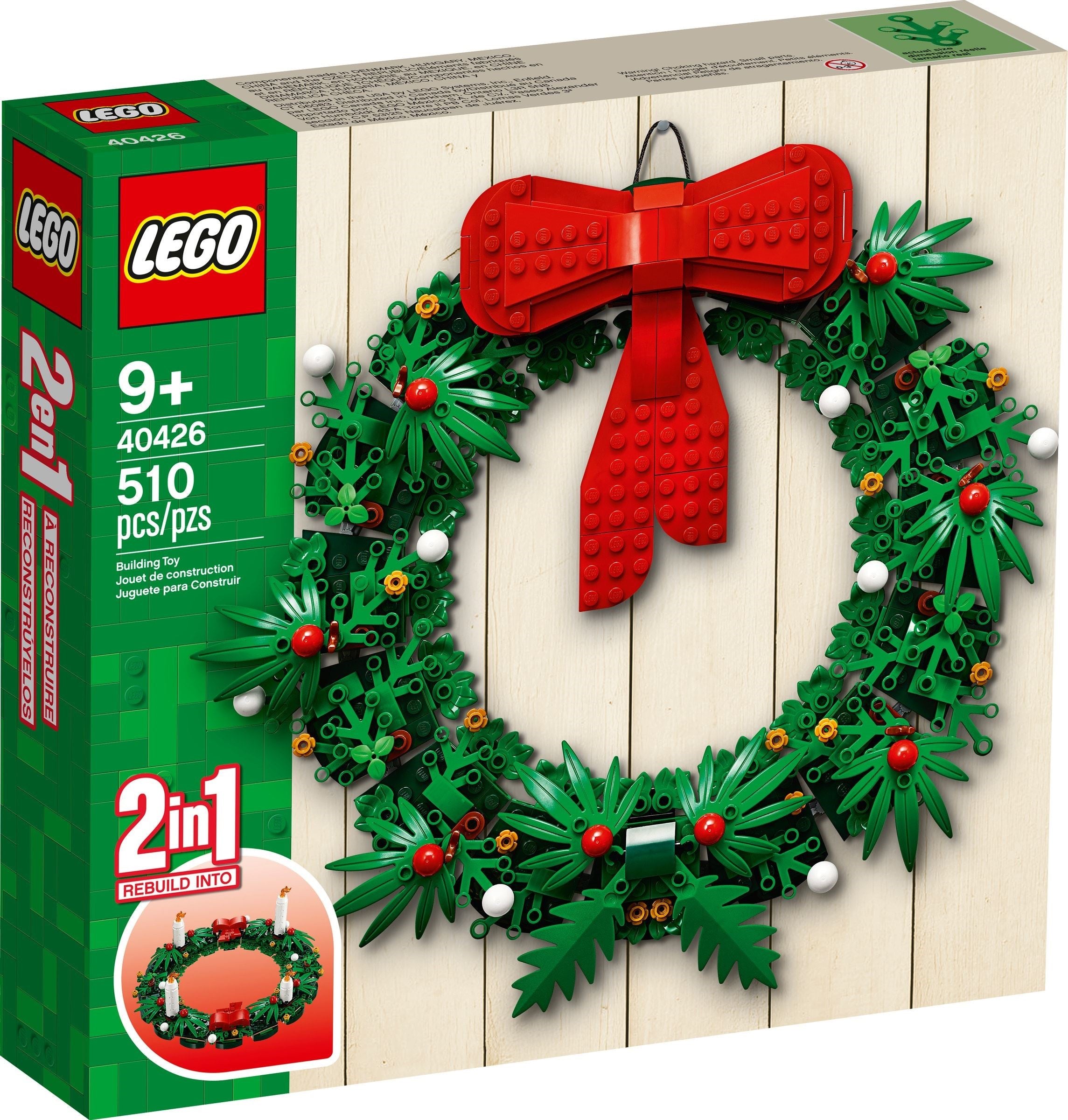 LEGO Christmas Wreath 2-in-1 #40426