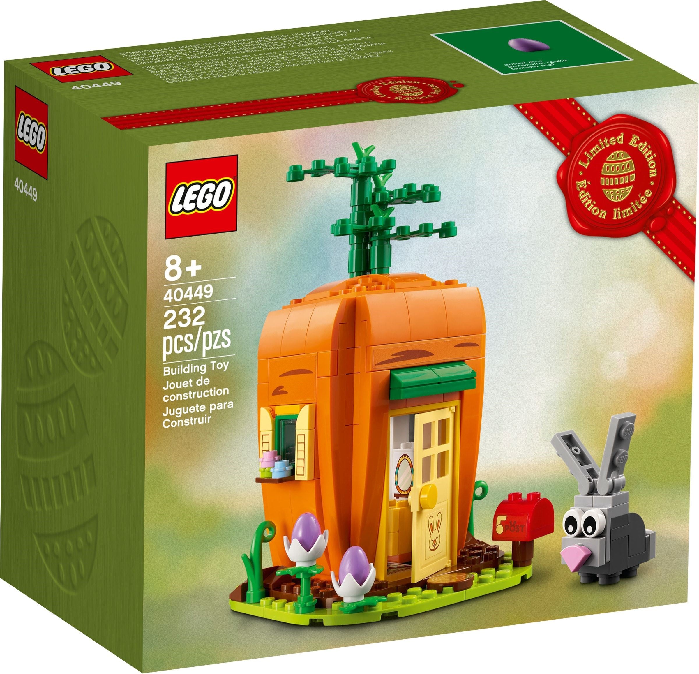 LEGO Easter Bunny's Carrot House #40449