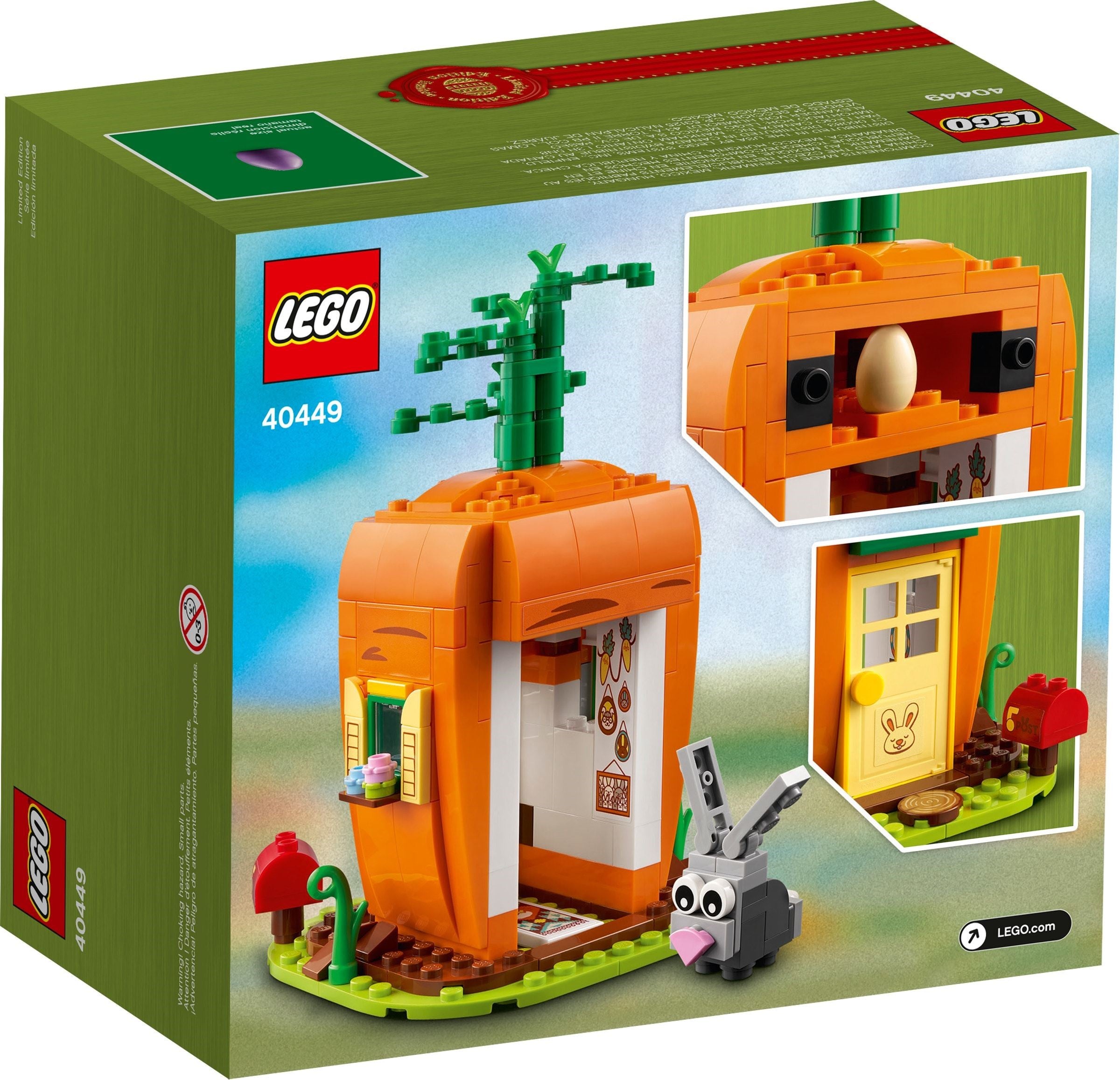 LEGO Easter Bunny's Carrot House #40449