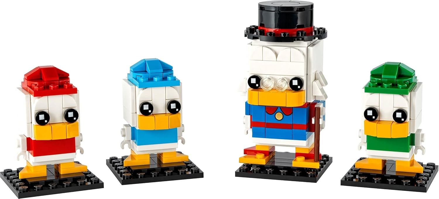 LEGO Brickheadz Scrooge McDuck, Huey, Dewey & Louie 40477