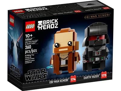 LEGO Brickheadz Star Wars Obi-Wan Kenobi & Darth Vader 40547