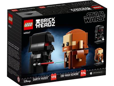 LEGO Brickheadz Star Wars Obi-Wan Kenobi & Darth Vader 40547