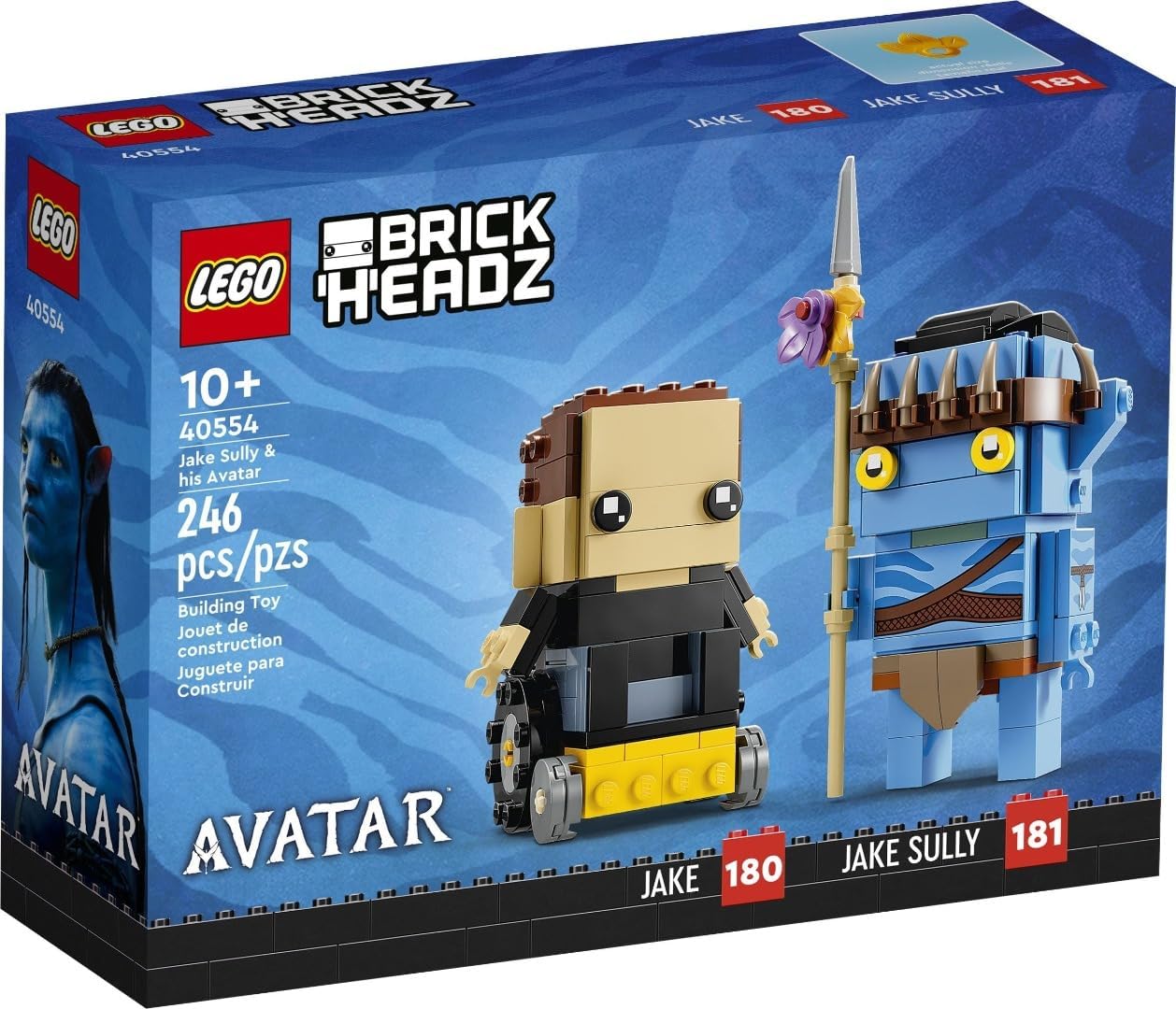 LEGO Brickheadz Avatar Jake Sully & his Avatar #40554
