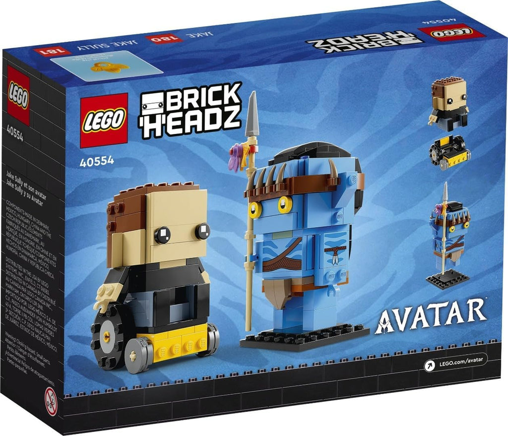 LEGO Brickheadz Avatar Jake Sully & his Avatar #40554