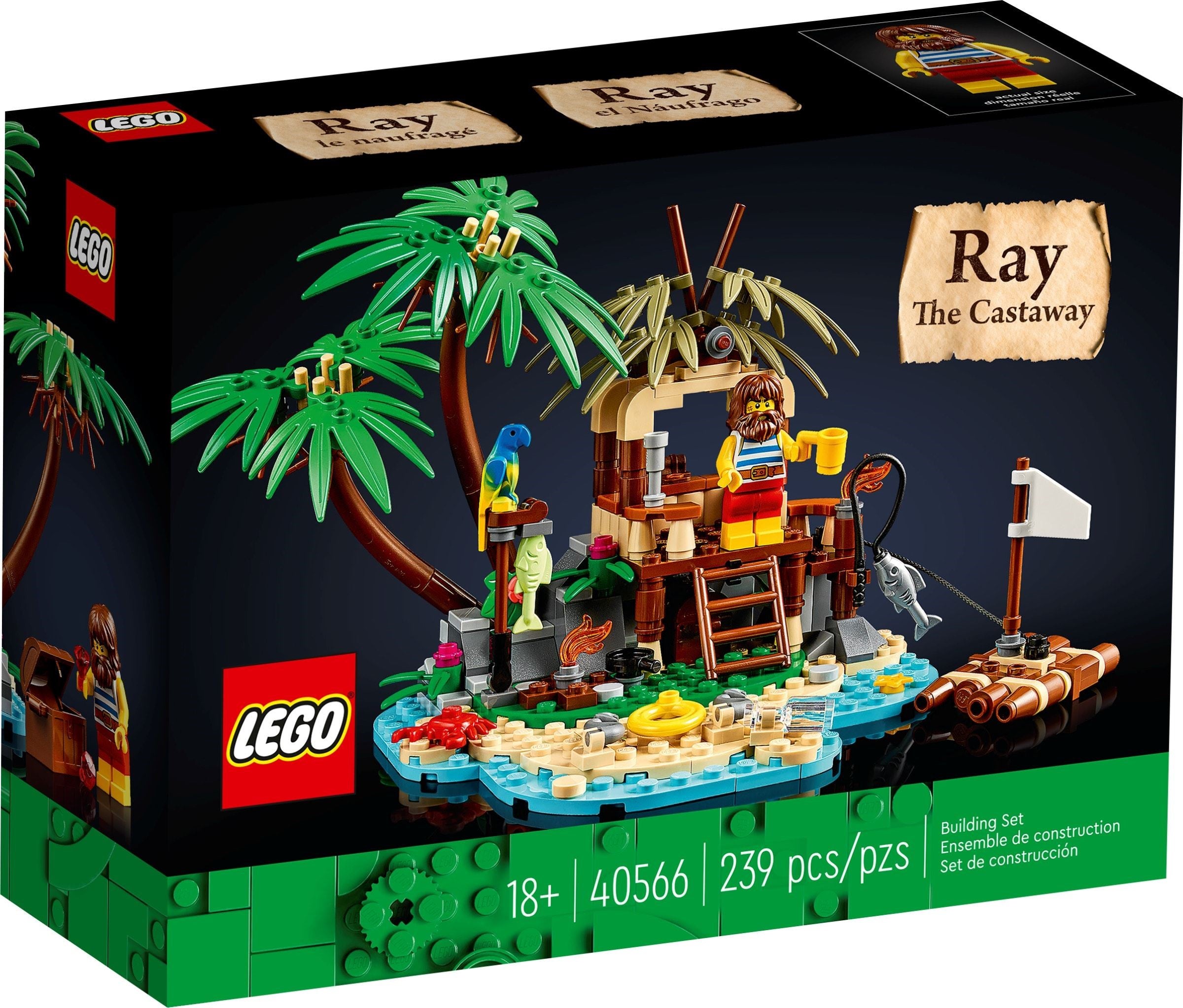 LEGO Ray The Castaway #40566
