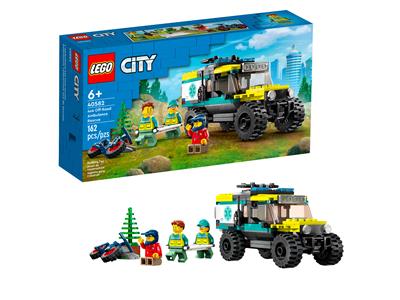LEGO City 4x4 Ambulance tout-terrain de sauvetage #40582