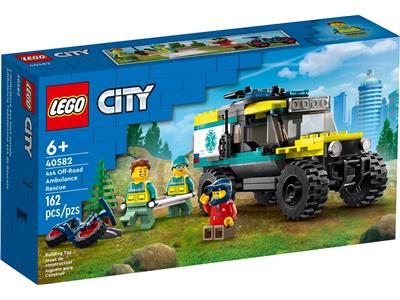 LEGO City 4x4 Ambulance tout-terrain de sauvetage #40582
