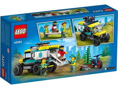 LEGO City 4x4 Off-Road Ambulance Rescue 40582