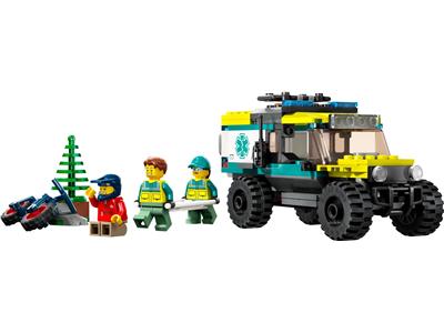 LEGO City 4x4 Off-Road Ambulance Rescue 40582