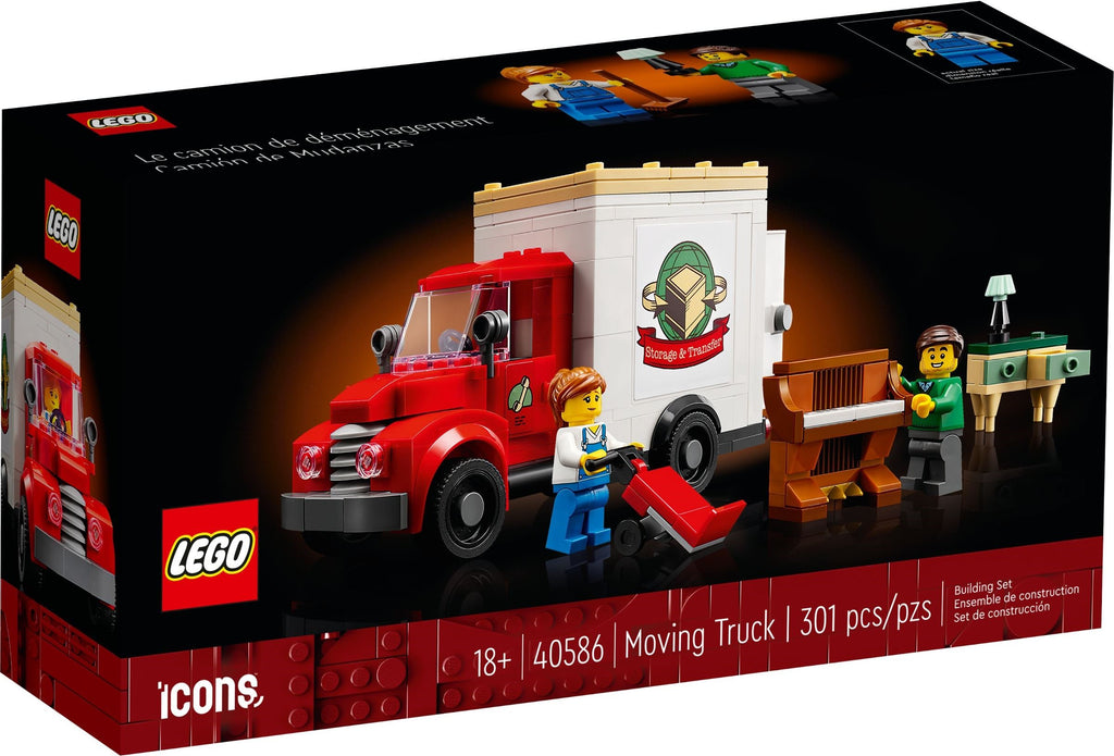 LEGO Icons Moving Truck #40586