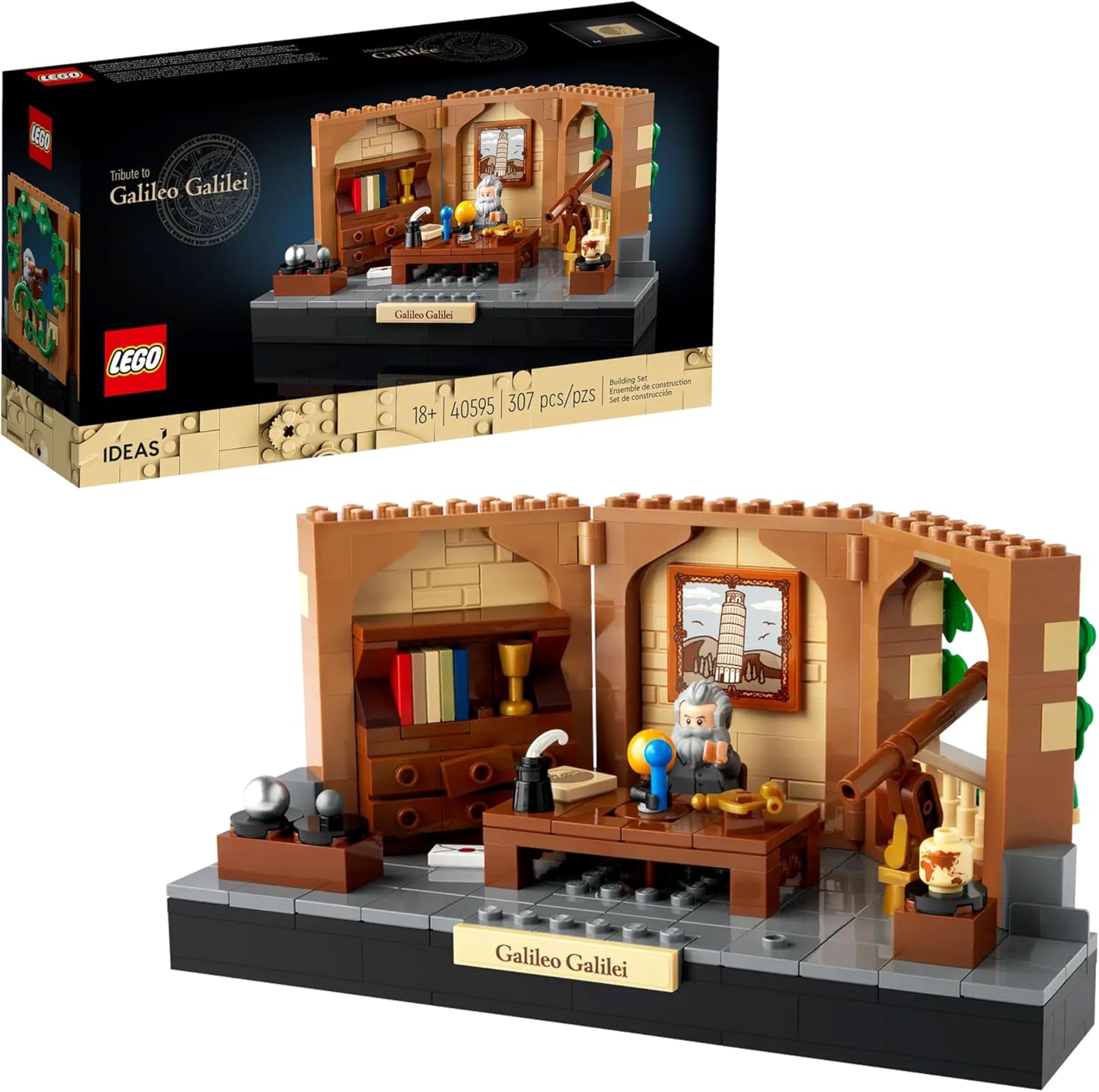 LEGO Ideas Tribute to Galileo Galilei #40595