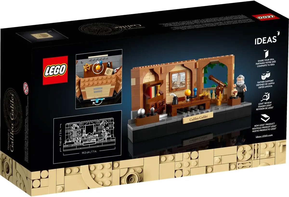 LEGO Ideas Tribute to Galileo Galilei #40595