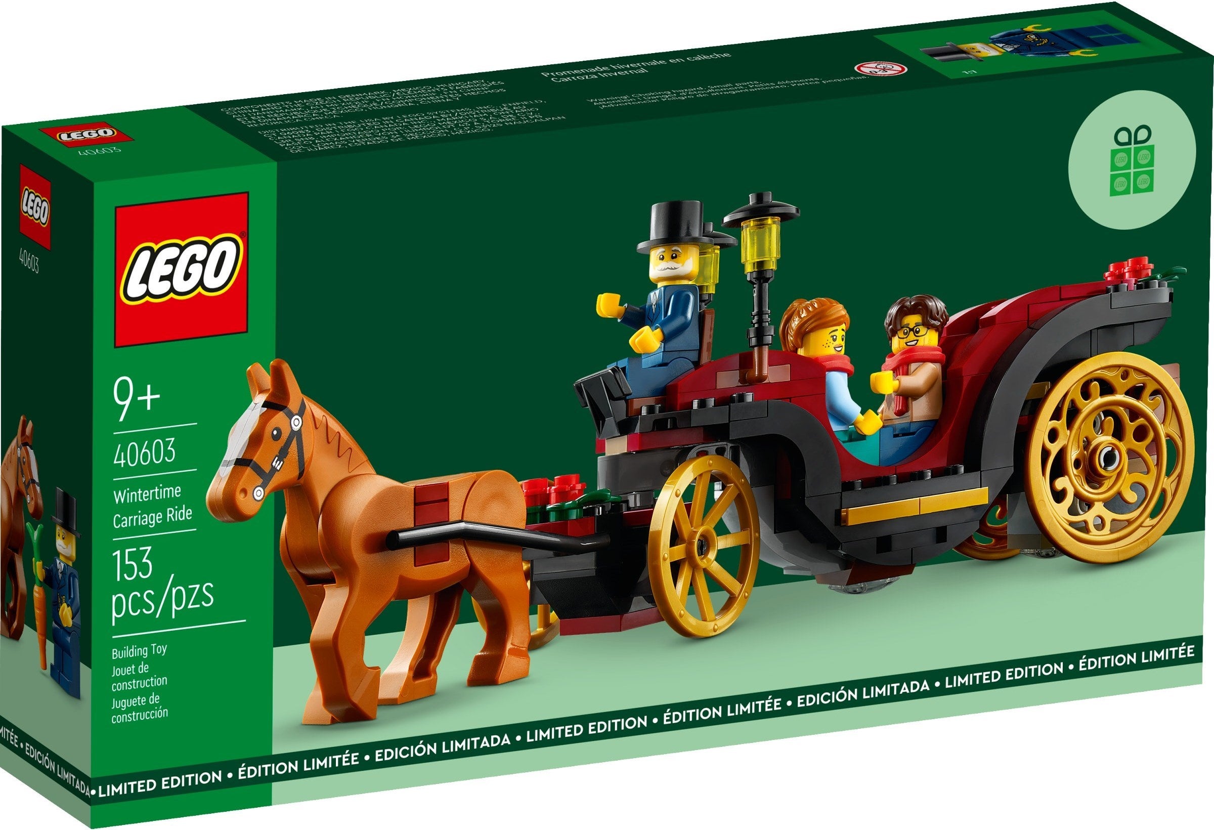 LEGO Wintertime Carriage Ride #40603