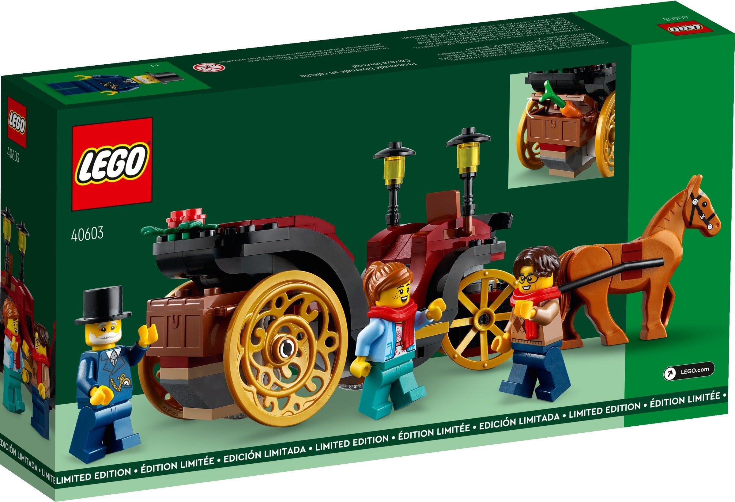 LEGO Wintertime Carriage Ride #40603