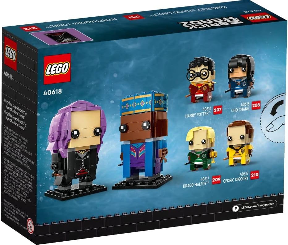LEGO Brickheadz Harry Potter Kingsley Shacklebot & Nymphadora Tonks #40618