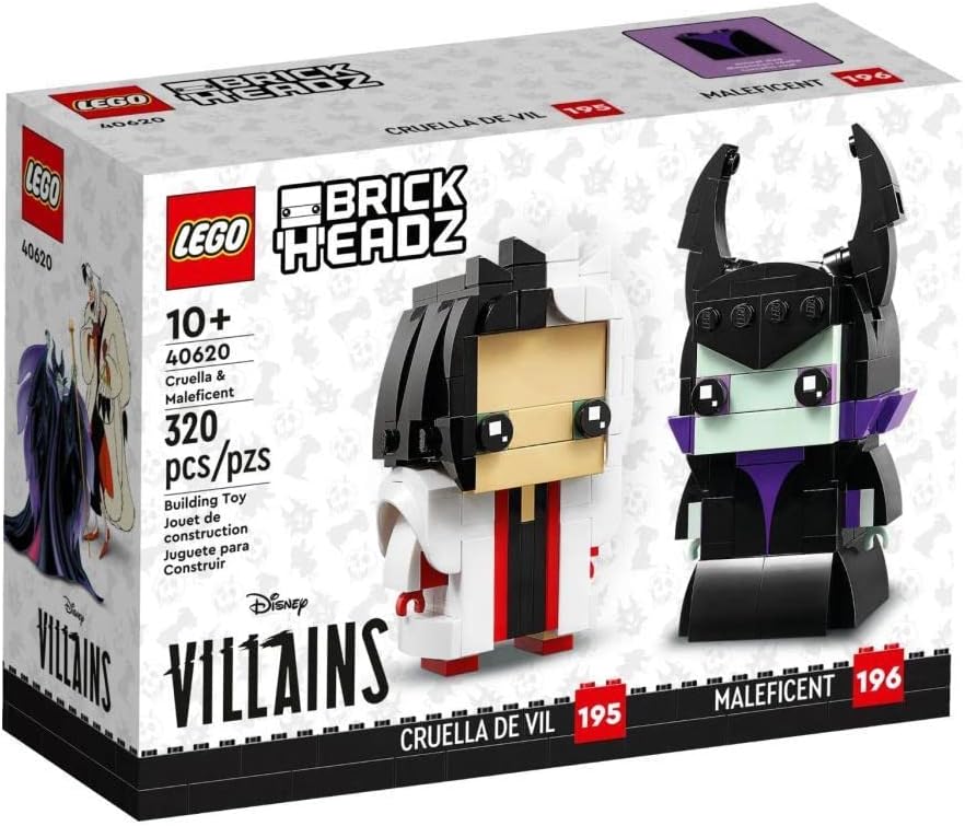 LEGO Brickheadz Cruella De Vil & Malificent #40620