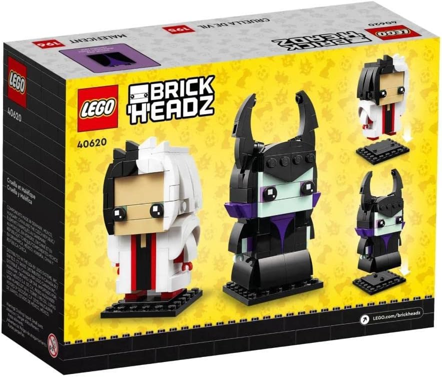 LEGO Brickheadz Cruella De Vil & Malificent #40620