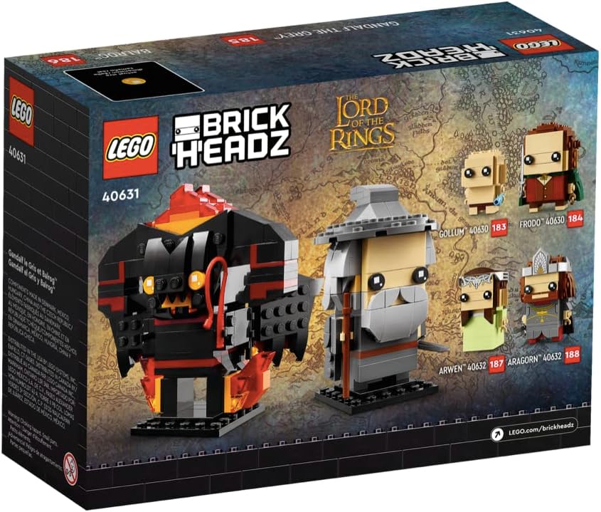 LEGO Brickheadz Gandalf the Grey & Balrog #40631