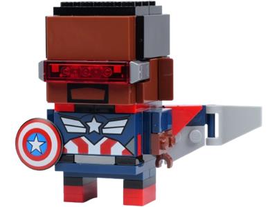 LEGO Brickheadz Marvel Captain America & Red Hulk 40668