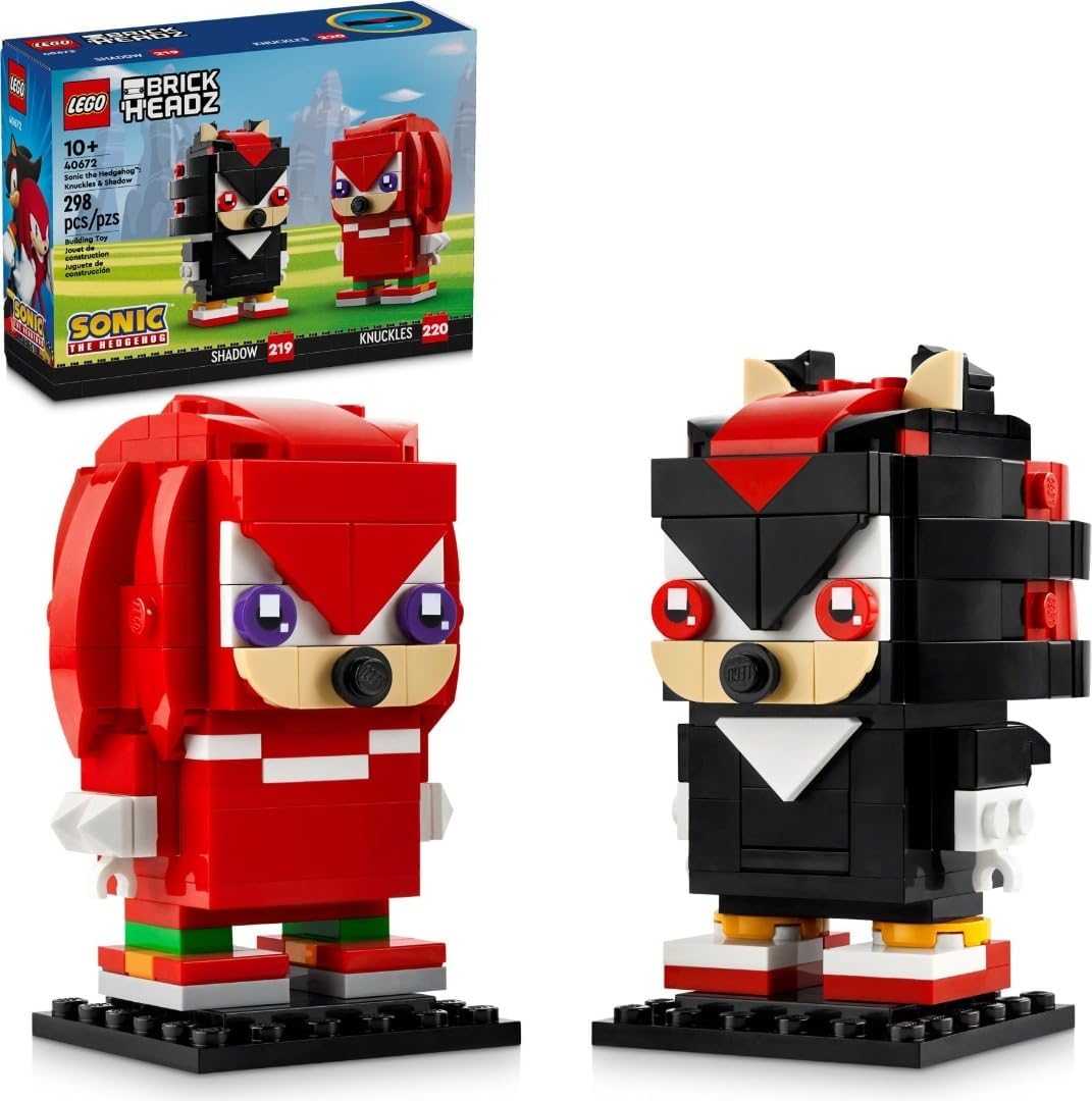 LEGO Brickheadz Sonic The Hedgehog: Knuckles & Shadow 40672
