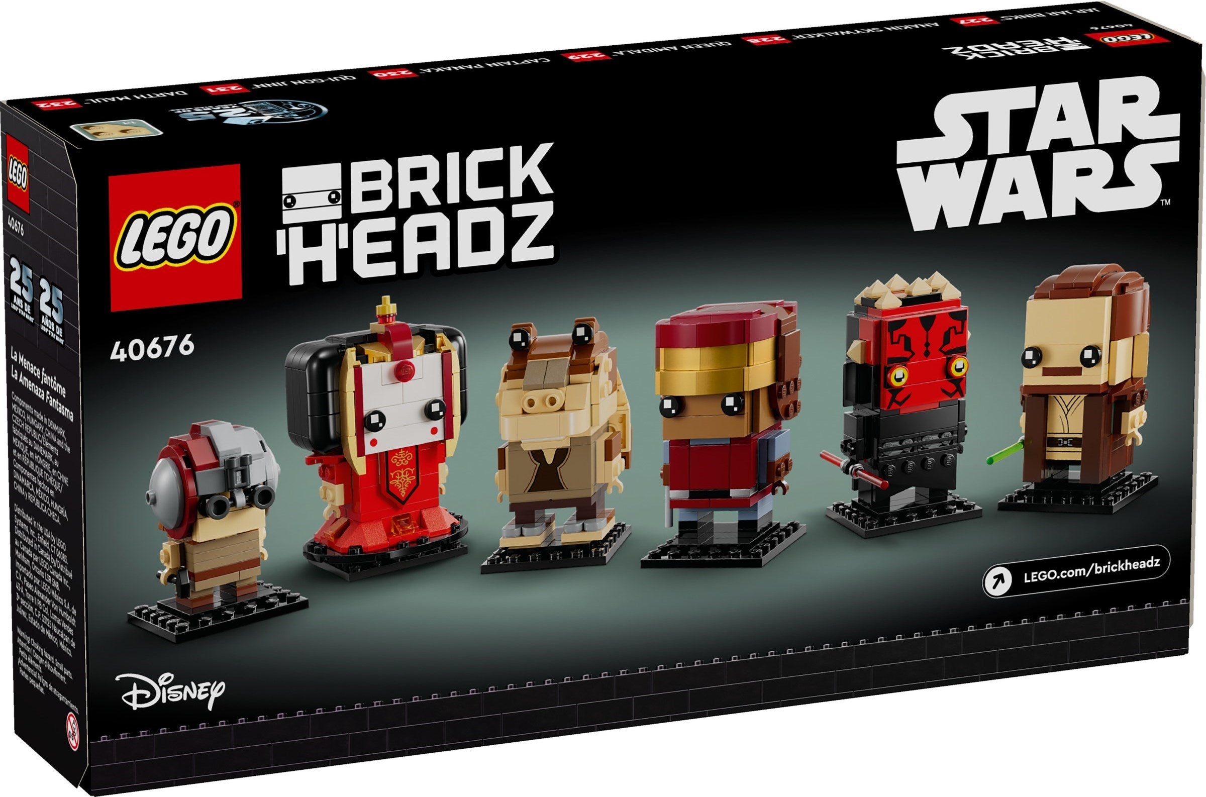 LEGO Brickheadz Star Wars The Phantom Menace #40676
